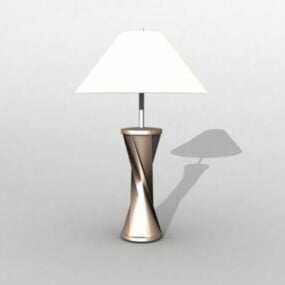 Möbler Brons Bordslampa 3d-modell