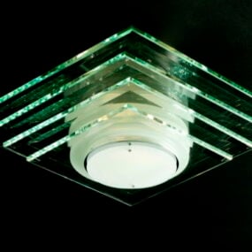 Home Frosted Glass Ceiling Light 3d model