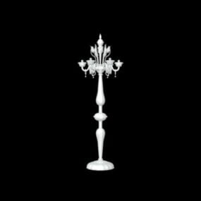 Antique Crystal Table Lamp 3d model