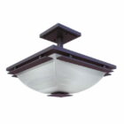 Lámpara de techo de diseño cuadrado