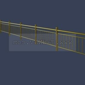 Metal Railings Design 3d model