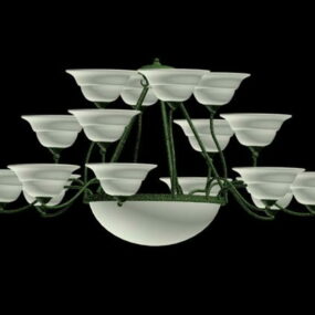 Light Bowl Home Kronleuchter-Kollektion 3D-Modell