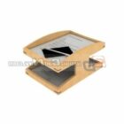 2 Layers Paper File Holder Office Equipment