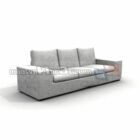 Meble kanapowe z poduszkami na 3 siedzenia