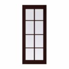 Panneaux 8 pour portes en verre en bois