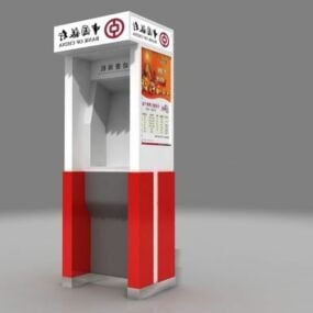 3D model bankomatu