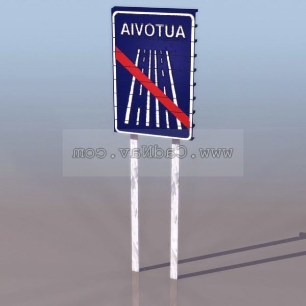 Autovia Trafik İşaretleri
