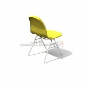 Akrilik Bar Sandalyesi Tasarımı 3D model