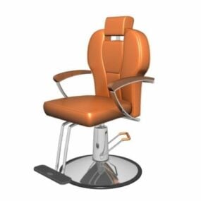 ビューティー サロンの調節可能な理髪店の椅子 3D モデル