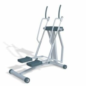 Fitness aerobní stepper cvičební stroj 3D model