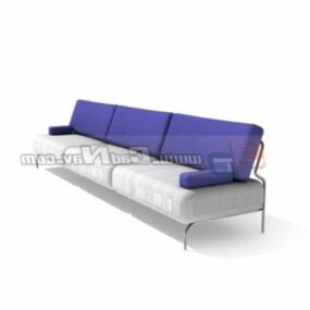 Airport Waiting Room Interior Chair 3d model