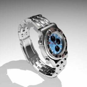 Swiss Chronograph Watch 3d model