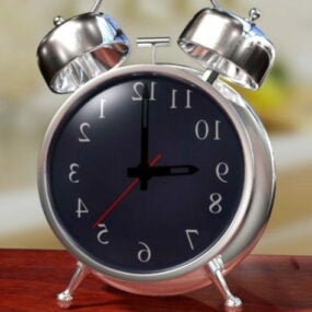 Metal Alarm Clock 3d model