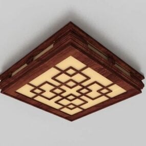 تركيبات إضاءة السقف الآسيوية القديمة نموذج ثلاثي الأبعاد