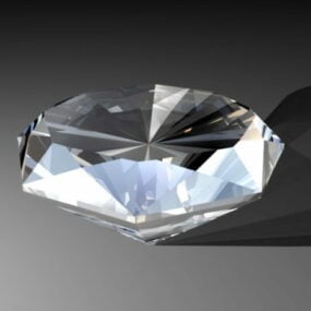 动画钻石3d模型