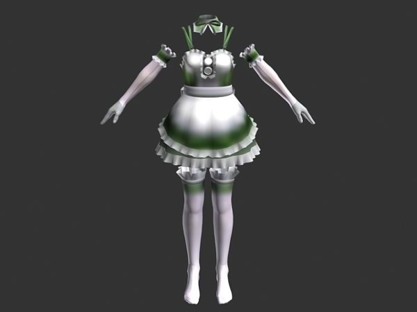 Anime Fashion Maid Costume