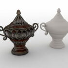 Antike chinesische Vasen Dekoration