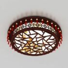 Antique Chinese Wood Ceiling Lights
