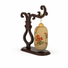 Traditional Chinese Table Lamp 3d model