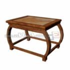 Antique Furniture Coffee Table With Marble Top