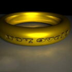 Украшение старинное золотое кольцо