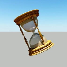 アンティークの砂時計 3D モデル