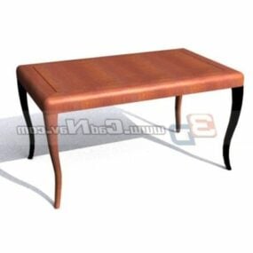 Tavolino antico da soggiorno modello 3d