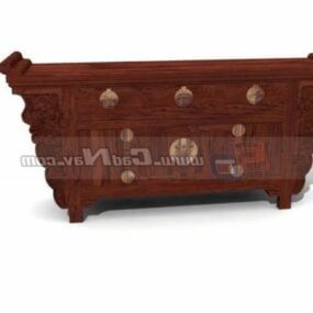 Home Decorative Antique Table 3d model