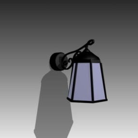 مصباح حائط كلاسيكي أسود من هوم نموذج ثلاثي الأبعاد