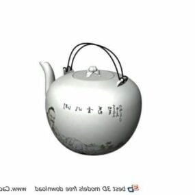 Ceramic Teapot 3d model
