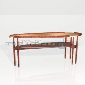 Antyczne meble domowe Chiński stół lutniowy Model 3D