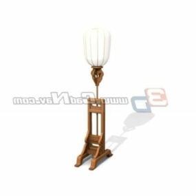 Antique Style Floor Lamp Design 3d model