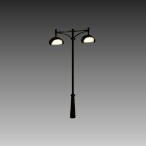 Antique City Street Lamp 3d model