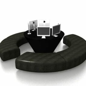Model 3D stołu wystawowego Apple Store