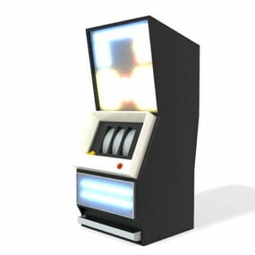 Supermarked Arcade Machine 3d-model
