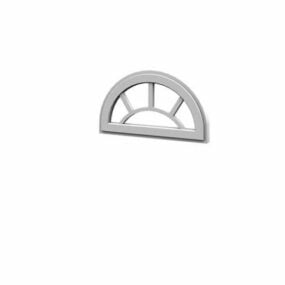Home Arched Window 3d model