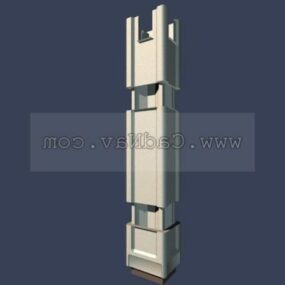 Architectural Lamp Design 3d model