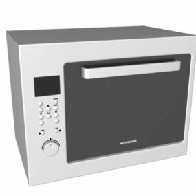 Kitchen Equipment Oven Glass Door 3d model