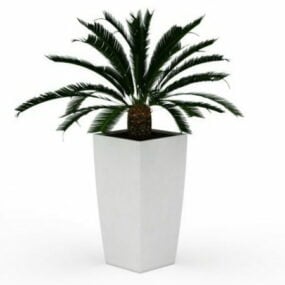 Artificial Palm Tree Plant 3d model