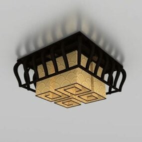 Chinese Style Ceiling Lamp 3d model