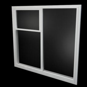 Home Design Attached Sash Window דגם תלת מימד