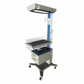 Baby Warmer Hospital Machine 3d-modell