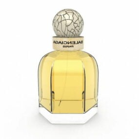 Schoonheid Balenciaga Parijs parfumfles 3D-model