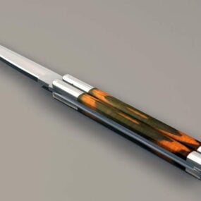 Household Balisong Knife 3d model