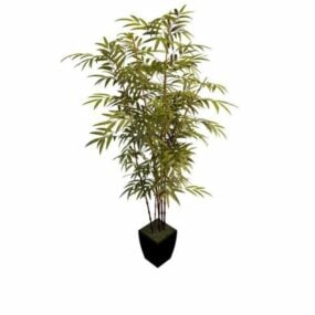 Bamboo Pot 3d model