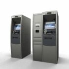 스탠딩 은행 ATM 기계