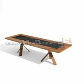 Bar Center Coffee Table Furniture 3d model
