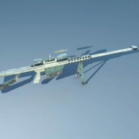 Karabin snajperski M82a1 Model 3D