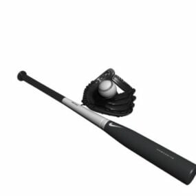 बेसबॉल उपकरण 3डी मॉडल