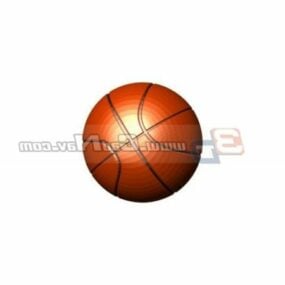 Lowpoly نموذج كرة السلة ثلاثي الأبعاد